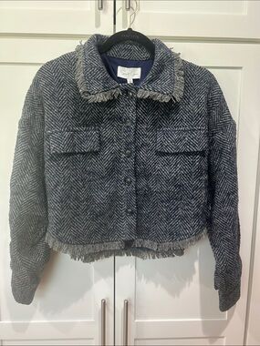 Sweet Lemon brand Wool Fringe Jacket